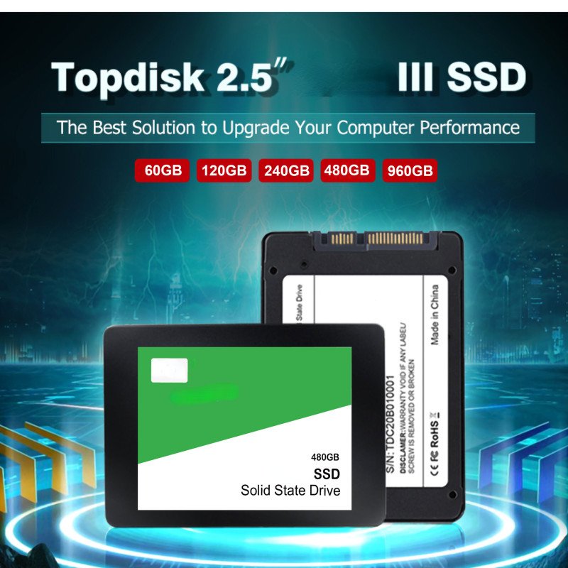 2TB SSD 2.1 inch SATA 3