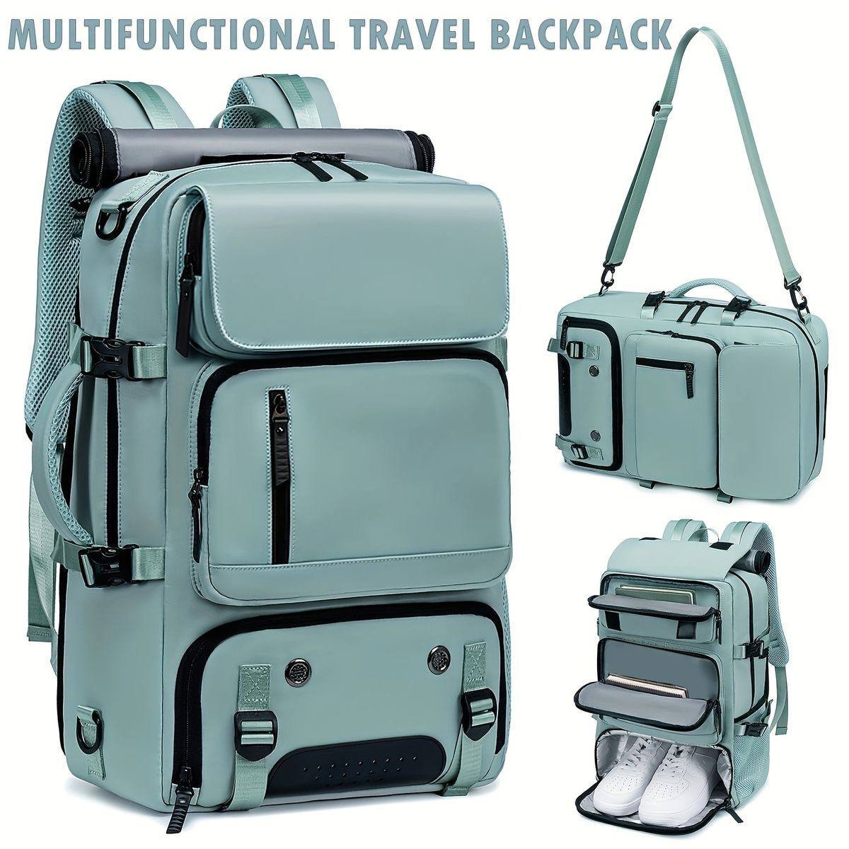 Multifunctional Travel Backpack - Large Capacity, Versatile Carry-on Bag