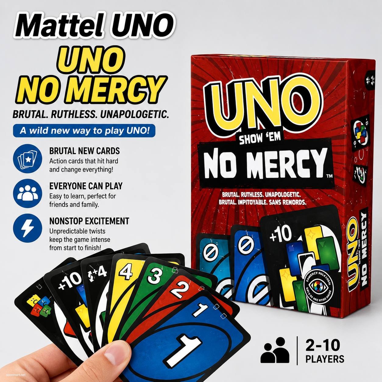 UNO Show ‘Em No Mercy Card Game