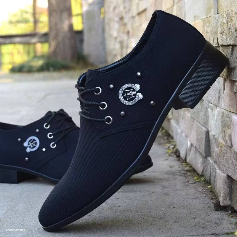 Men's Blue High-End Style Shoes