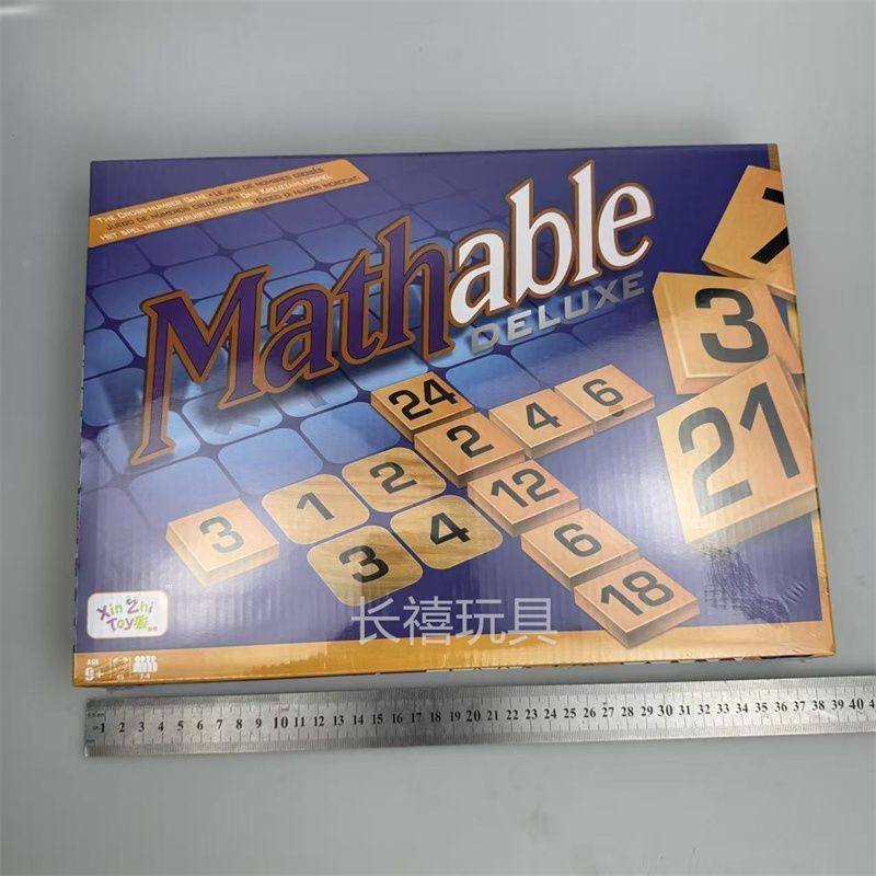 Mathable DELUXE Original Number Board Game - Educational Strategy Fun for Ages 9+